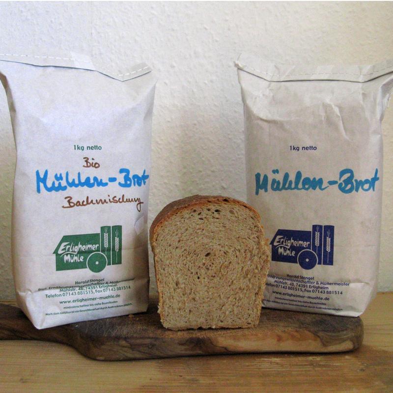 Brotbackmischungen kaufen im Mühlenladen bei Stuttgart