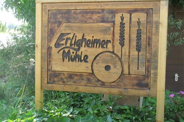 Schild Erligheimer Mühle